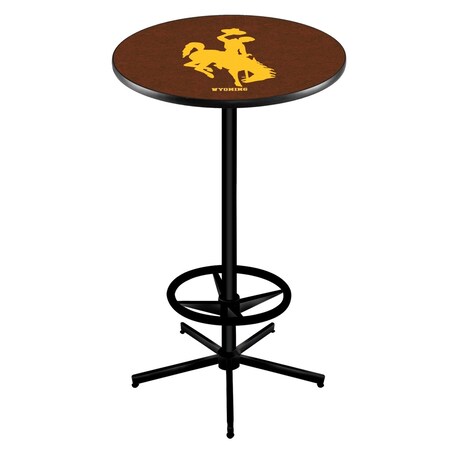 Holland Bar Stool Co 42" Black Wyoming Pub Table L216B4228Wymng